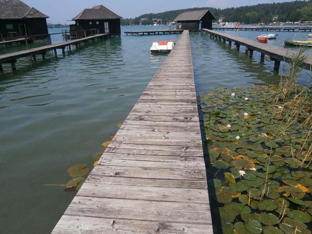 Ferienpension Garni Hubert Rigelnik Sankt Kanzian am Klopeiner See Kültér fotó
